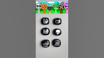 Guess the color of the Sprunki character in 5 seconds. Colors are confused #mixing #sprunki