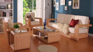 انتريهات خشب عصرية روعة | Contemporary wood sofa sets