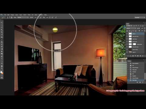 Chỉnh sửa ảnh bằng photoshop - Cách đặt đèn trong Photoshop!