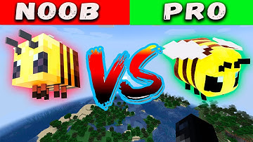 NOOB VS PRO VS HACKER Minecraft Pixel art✨Bee