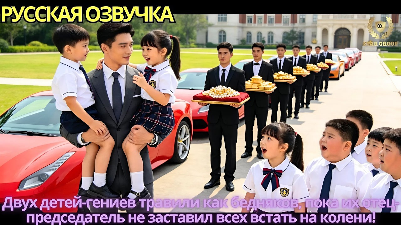 Двух детей-гениев травили как бедняков, пока их отец-председатель не заставил всех встать на колени!
