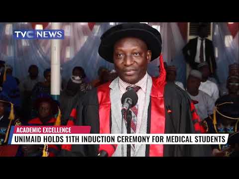 UNIMAID Holds 11th Induction Ceremony For Medical Students
