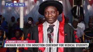 UNIMAID Holds 11th Induction Ceremony For Medical Students screenshot 1