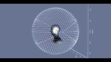 Head related transfer function simulated at 1 kHz
