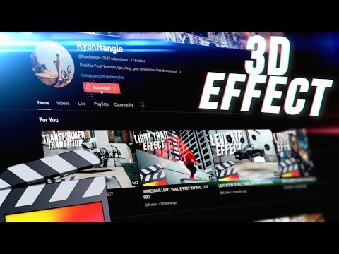 3d Effect - Final Cut Pro