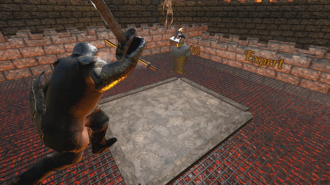 Master of the sword: virtual reality in action Master of the sword: virtual reality in action
