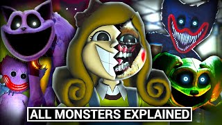 All Monsters in Poppy Playtime: Chapter 3  Explained