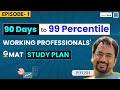 A perfect 3 month gmat focus study plan  score 99 percentile gmat score in 90 days