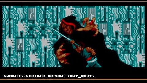 Strider (1989) [PSX] - First Playthrough