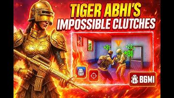 Tiger Abhi Impossible clutches BGMI #bgmi #pubgmobile #tigerabhi