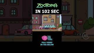 ZOOTOPIA Recap Cartoon in 110 Seconds