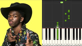 Old Town Road Piano Tutorial (Karaoke) - Lil Nas X ft. Billy Ray Cyrus screenshot 1