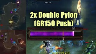 Insane Double Double Pylon Combos (GR150 Solo Push Close Attempt)