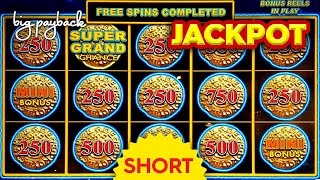 WINNING THE GRAND & SUPER GRAND - Dollar Storm Slot - JACKPOT! #Shorts screenshot 4