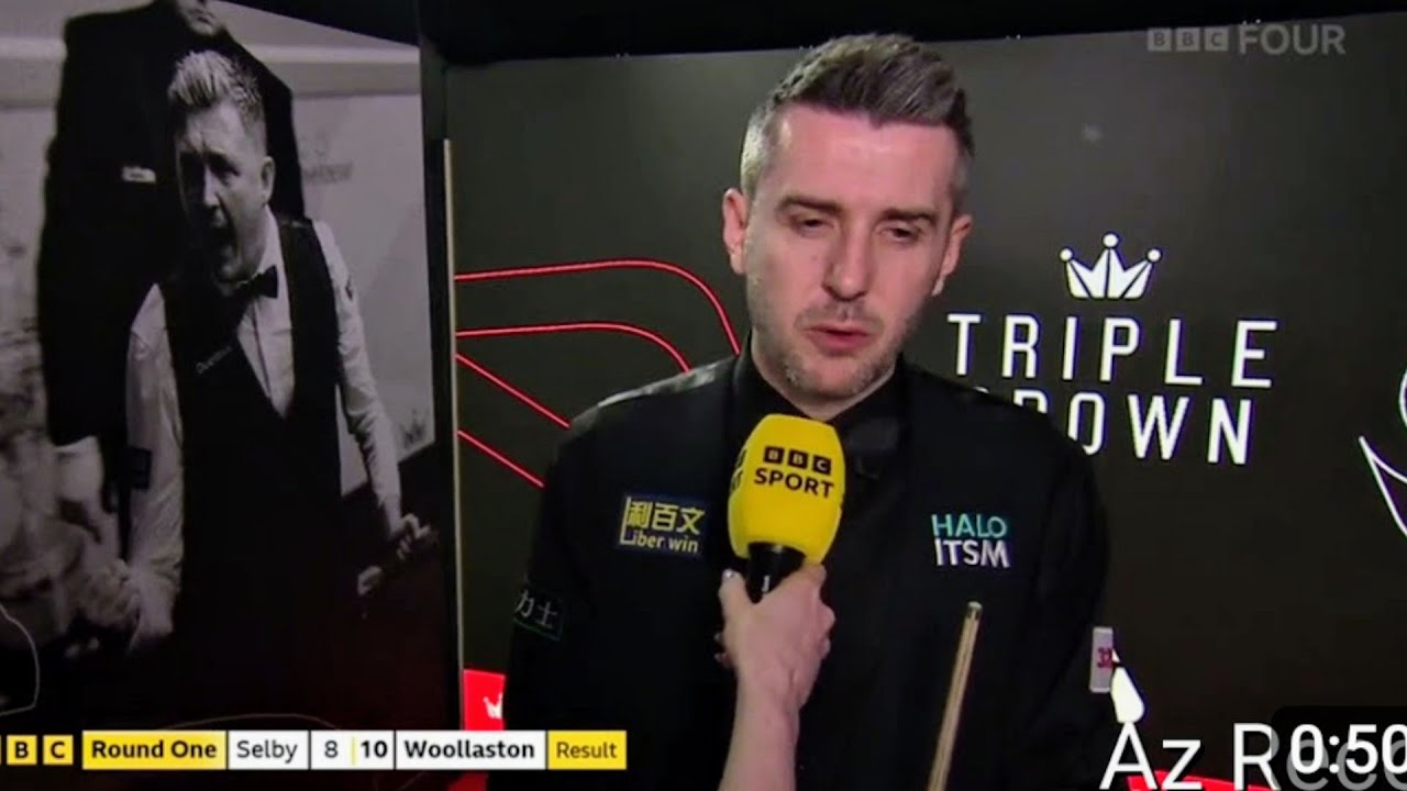 KBV-1365 Mark Selby Talks about his defeat at the 2025 World Snooker Tournament
