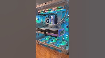 All White NZXT H9 Elite Build - ASUS ROG Strix GeForce RTX 4080 #gaminglife #pcbuild #pcmasterrace