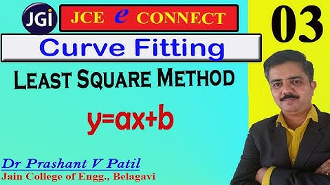 Least Square Method to fit a st line | Step Deviation | Curve Fitting | 18mat41 || Dr Prashant Patil