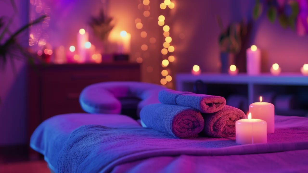 Relaxing Massage Room Ambience 🌿 | 2 Hours of Deep Calm & Stress Relief