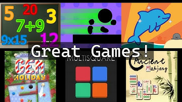 Quiz 10 Seconds Math | Acox Runner | Dolphin Dash | Mini Putt Holiday | Multisquare | Ancient Mah...