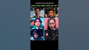 which squid game player you are #short #edit #player456 #player001 #frontman