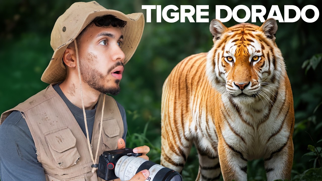 Encontré el TIGRE más RARO del MUNDO en INDIA 🇮🇳 (casi imposible)😱