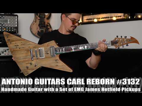The Cool Antonio Guitars Carl Reborn #3132 Tribute