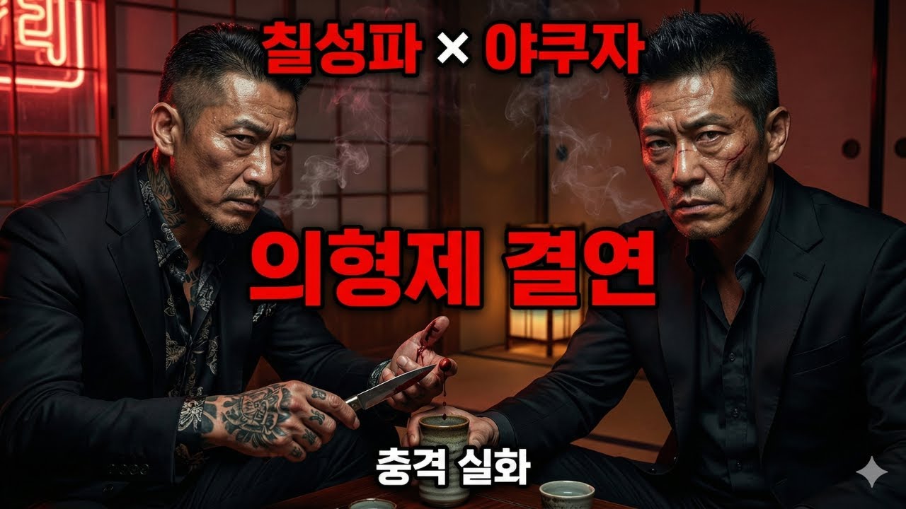 [충격 실화] 칠성파와 일본 야쿠자 의형제 결연… 한일 마피아의 숨겨진 혈맹