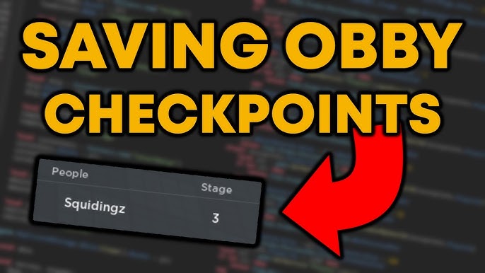 SKIP STAGES - OBBY CHECKPOINTS  Roblox Scripting Tutorial 