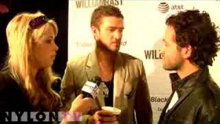 justin timberlake and trace Ayala interview for Nylon tv