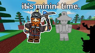Miner Kit in a Nutshell (Roblox Bedwars Animation)