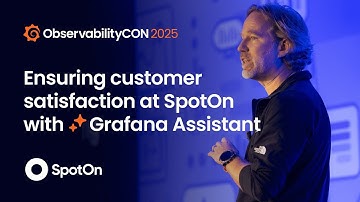 Grafana Assistant Helps Keep Restaurants Running... SpotOn Explains How