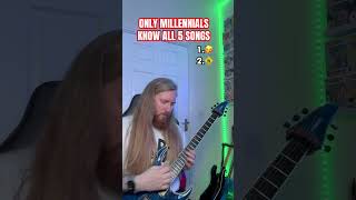 Only millennials know all 5 of these songs!