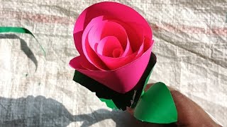  Valentine Day craft ideas🌷#rose #diy #valentinesday #pujazoot #paper 