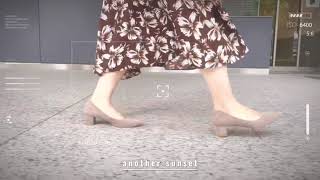 【トレトレ】チャンキーヒールパンプス