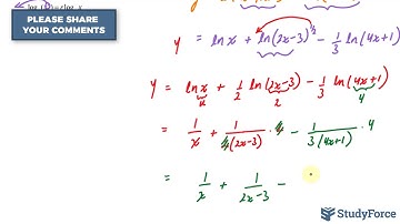 Find the derivative of natural logarithmic functions (lnx) (Part 2)