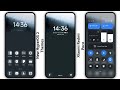 3 New HyperOS 2 control centre Themes for Xiaomi,Redmi,Poco | 3 Best HyperOS 2 Themes