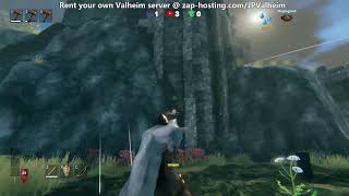 Fortifying the Plains Castle Build on PoM Public EWP Valheim Server