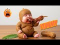 Cute Fruit Babies Vlog 🍉🍐🌰🧡🥭🥑 10 types of cute fruit babies