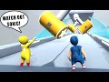 SONIC AND TAILS WORKING TOGETHER in HUMAN FALL FLAT