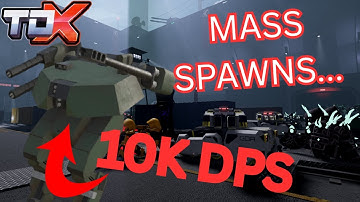 JUMPING ENDLESS with the most OVERPOWERED SPAWNERS in TDX... | Gameplay | ROBLOX TDX