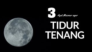 3 Ayat Mazmur Sebelum Tidur