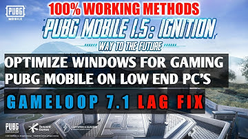 Gameloop 7.1 Complete Lag Fix Latest Method, Optimize Windows for Gaming | ADMINISTRATOR