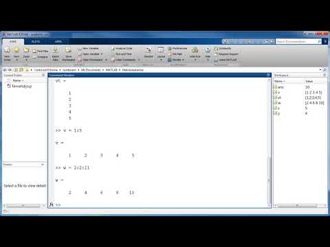 MATLAB - Peruslaskutoimitukset ja vektorit
