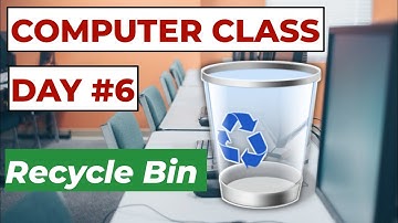 Computer Class Day #7 - Recycle Bin in Hindi - Basic Computer Course in Hindi