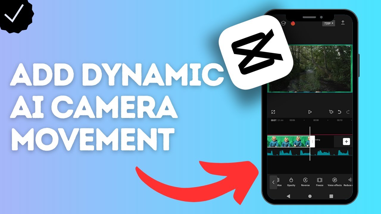How to add dynamic AI camera movement in videos in CapCut? - YouTube