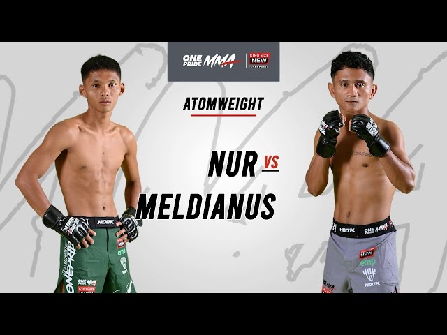 NUR KHAMDI VS MELDIANUS DALONTO | FULL FIGHT ONE PRIDE MMA 78 KING SIZE NEW #3 JAKARTA class=