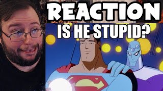 Gor's "Superman and Braniac's BIG BRAIN Brawl by Solid JJ" REACTION