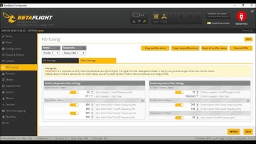Betaflight 3.2.4 Setup X525 Tricopter Mod