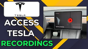 HOW TO ACCESS TESLA RECORDINGS CAMERA, DASHCAM, SENTRY RECORDING (2025)