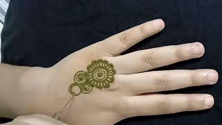 تعليم نقش حناء للأطفال بمناسبة العيد Henna drawing for children